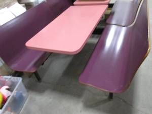 Heavy Duty Restaurant style booth w...