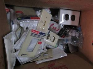 Box Lot of Phone & Cable Hardware S...