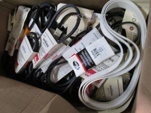 Box of Multiple Sized V-Belts...