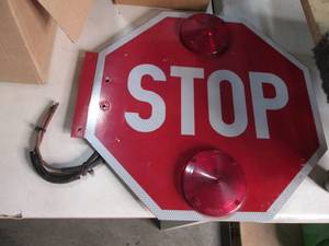 Electronic Stop Sign With Reflector...