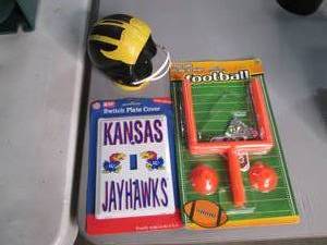 Collectible Kansas Jayhawks Metal S...