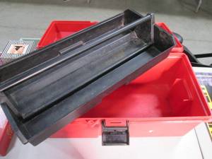 Empty Plastic Toolbox for Tools, Ta...