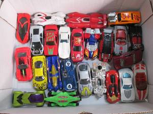 Die Cast Metal Hot Wheels Race Cars...