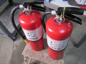 (2) Fire Extinguisher...