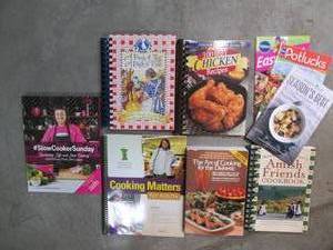 Variety of Cookbooks Including One ...