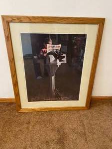 lot 158 image: Framed Artwork of Child