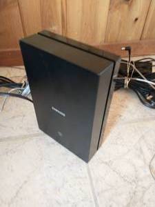 lot 26 image: Samsung Subwoofer & Two Rear Speakers