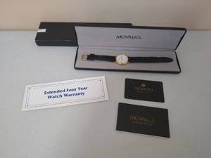 lot 191 image: Movado Wristwatch