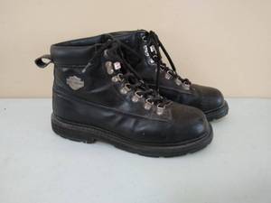 lot 214 image: Mens Harley Davidson Boots (Size 9.5)