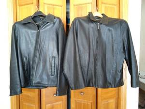 lot 215 image: Two Mens Leather Jackets