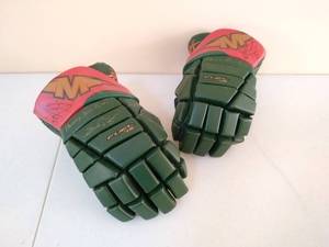 lot 230 image: Pair of Signed Minnesota Wild Hockey Gloves