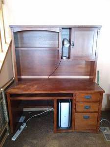 lot 231 image: Wooden Desk