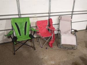 lot 309 image: Collection of Four Outdoor Chairs