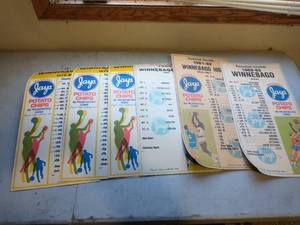 lot 325 image: Six Winnebago High School Football and basketball sports Posters