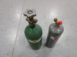 Small Oxygen & Acetylene Tanks