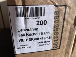 Drawstring Garbage Bags
