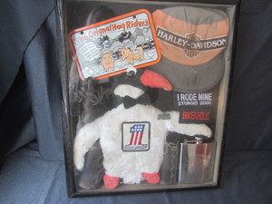 lot 10 image: Harley  Sturgis Shadowbox
