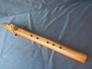 lot 31 image: Hand Carved Flute