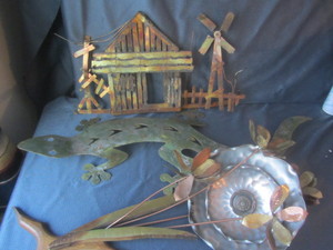 lot 37 image: Metal Garden Art
