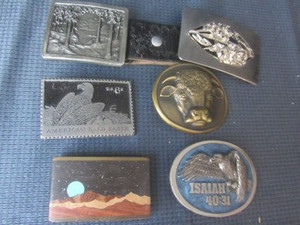 lot 41 image: Belt Buckles