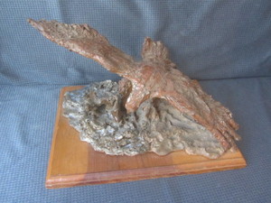 lot 57 image: Eagle Sculpture