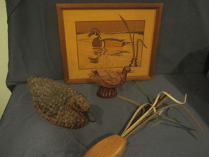 lot 75 image: Marquetry, Dcor