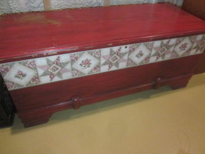 lot 1 image: Cavalier Cedar Chest