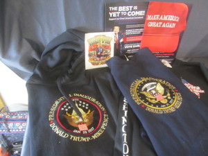 lot 162 image: Trump Hooded Sweatshirts, Belt