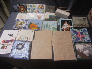 lot 252 image: Art Tiles