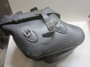 lot 309 image: Leather Saddle Bags