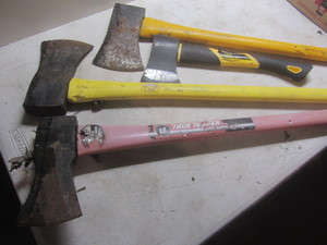 lot 341 image: Axes & Hatchet