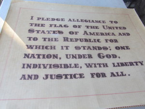 lot 355 image: Pledge of Allegiance