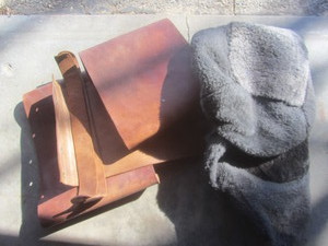 lot 356 image: Seat Covers, Reclaimed Leather