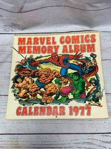1977 Marvel Comics Memory Album Calendar�