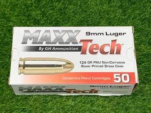 50 Rounds 9MM Ammo Ammunition�