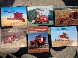 Lot of 6 Vintage Farm Machine Brochures�