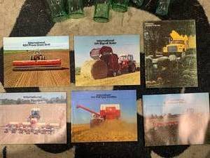 Lot of 6 Vintage Farm Machine Brochures�