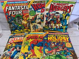 Lot Of 6�Marvel Treasury Edition Comics From 1976�