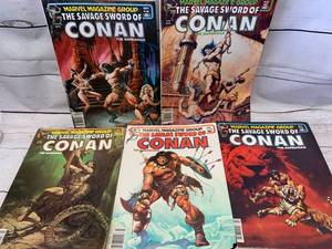 Savage Sword�Of�Conan Comic Book�From�Early 1980s�