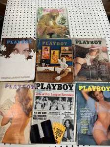 Lot�Of�Seven Playboys From 1970s�