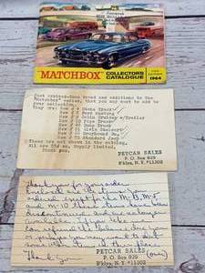 1966 Matchbook Catalog & Correspondence�