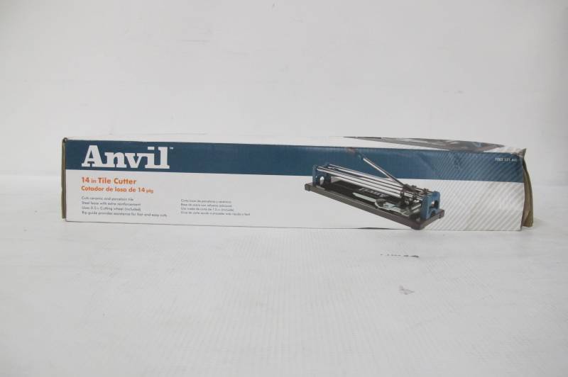 lot 204 image: Anvil 14 in. Ceramic and Porcelain Tile Cutter
