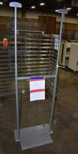 lot 292 image: 21x64 Tall Display Rack