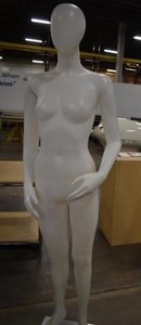 lot 328 image: 6 Tall Female Mannequin