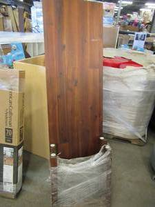 lot 706 image: Costco Bench - Missing NutsBolts Hardware to Assemble - Worn Spot