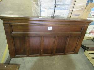 lot 707 image: Northridge Home Wooden Bed Frame with Drawers
