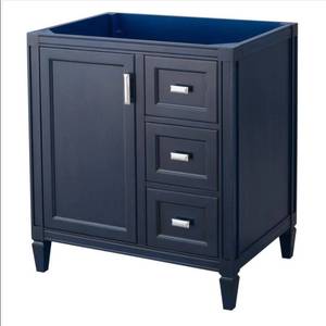 lot 713 image: Channing 30 inch Bath Vanity Cabinet Only in Royal Blue