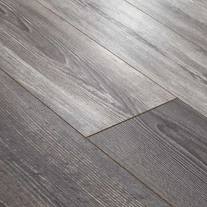 lot 745 image: 10 Cases (170 Sq ft) of Mohawk Home Harmony Pine 10mm Thick Laminate Flooring with Splash Defense Technology  2mm Pad Attached