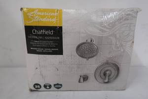 lot 29 image: American Standard Chatfield Single-Handle 3-Spray Tub and Shower Faucet with 1.8 GPM in Brushed Nickel (Valve Included)