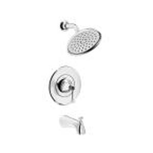 lot 40 image: American Standard Rumson Single-Handle 1-Spray Tub and Shower Faucet with 1.8 GPM in Polished Chrome Valve Included